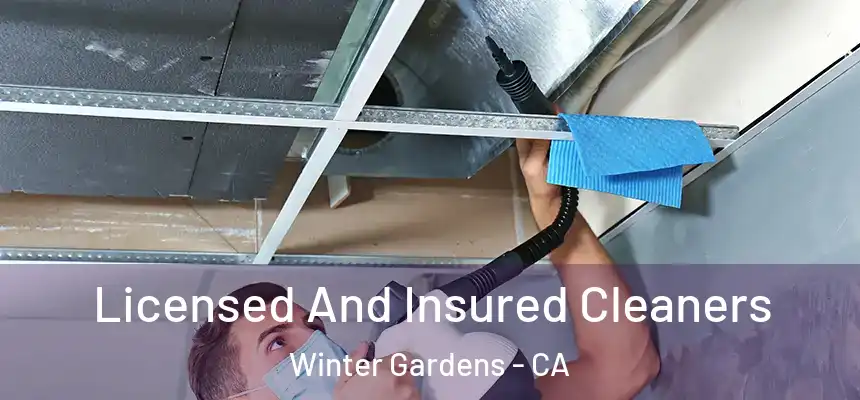  Licensed And Insured Cleaners Winter Gardens - CA